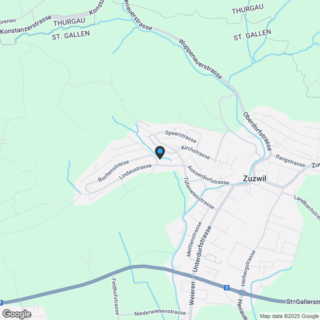 Haus SOL - Wohnen mit Weitblick: 5.5 Zimmer und traumhafte Alpstein-Aussicht in Zuzwil - Karte