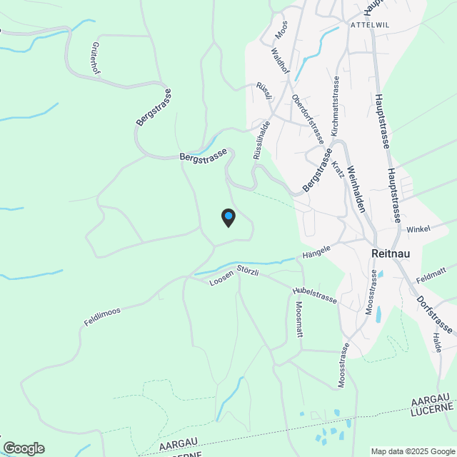*Erstbezug* Moderne 4.5-Zimmerwohnung in Reitnau mit Panoramablick - Karte