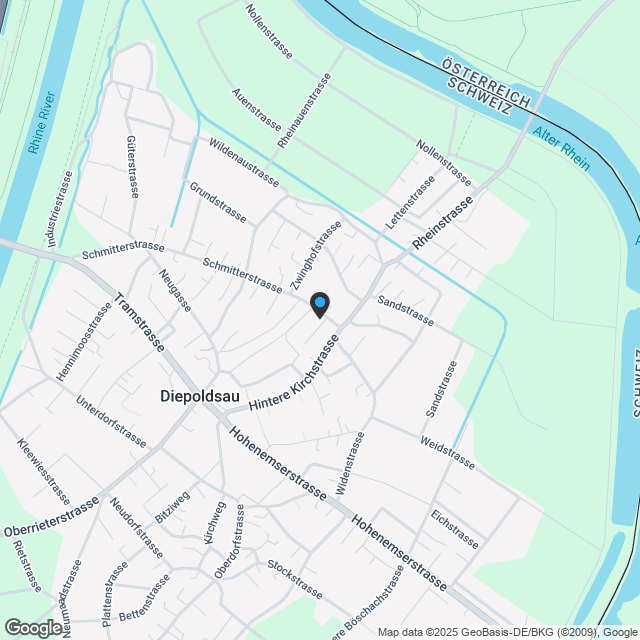 Modern wohnen in Diepoldsau - entdecken Sie schmitterpark.ch - Karte