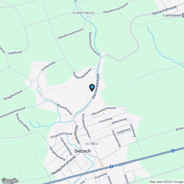 Exklusive Attikawohnung mit grosser Terrasse und Weitsicht - Karte