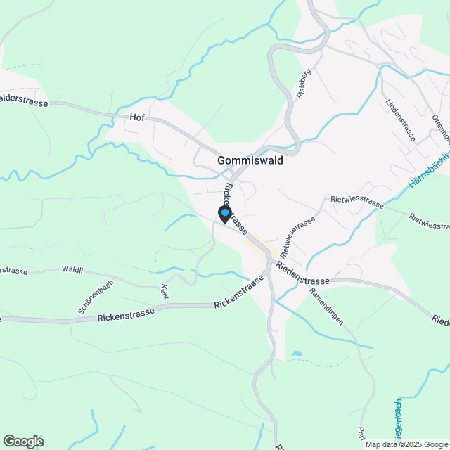 Exklusive 5.5-Zimmer-Wohnung mit Ausblick in Gommiswald - Karte