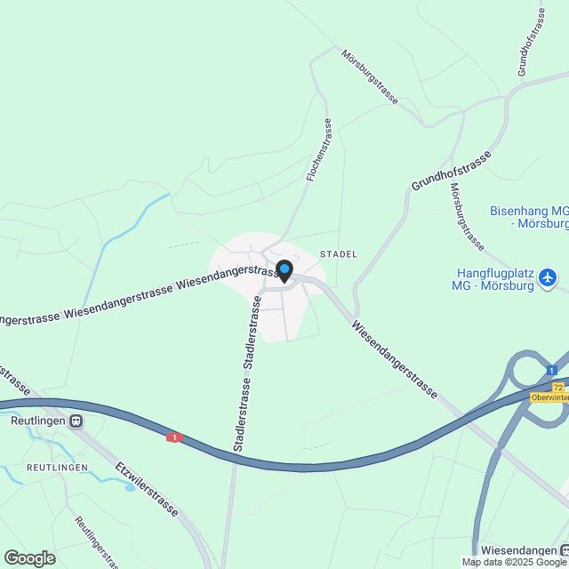 3.5 Zi. Wohnung in Stadel-Winterthur - Karte