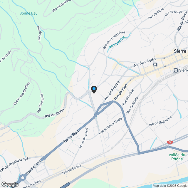 Penthouse Dachterrasse - 3.5 Zimmerwohnung - Karte