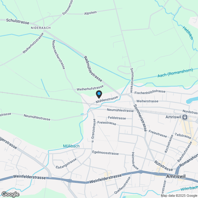 Luxuriöse 4.5-Zimmer-Attikawohnung mit idyllischem Blick ins Grüne - Karte