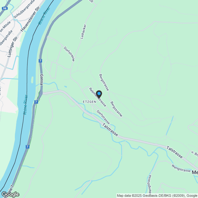 Wohnen mit Weitblick - Ihre Terrassenwohnung in Etzgen - Karte