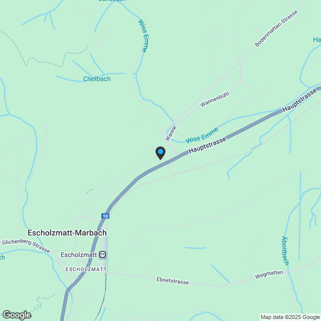 7.0- Zimmer- Maisonettewohnung in Escholzmatt - Karte