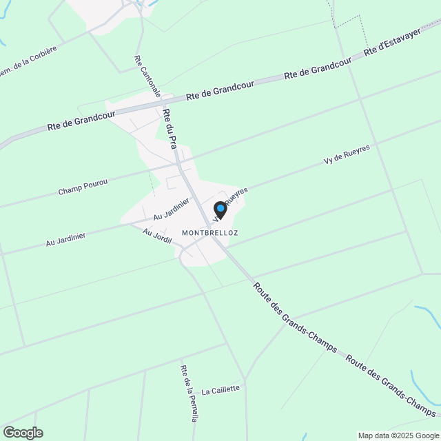 Seltene Gelegenheit in Montbrelloz — Projekt von zwei verbundenen Villen mit 4,5 Zimmern zur Anpassung - Karte