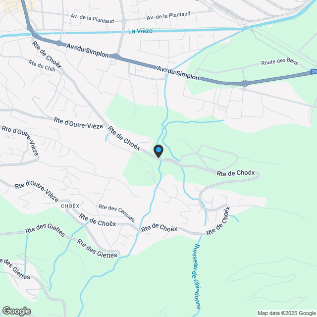 Chalet neuf d'exception à personnaliser - Aux Giettes - Karte