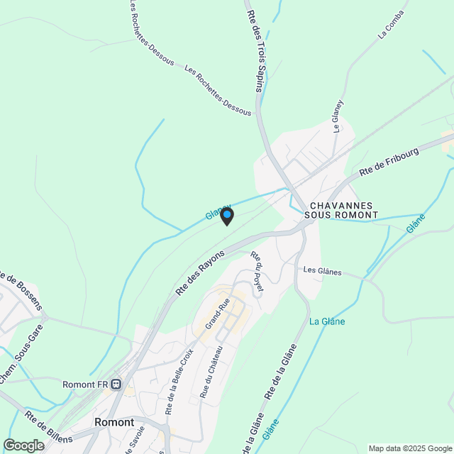 3.5 neue Zimmer mit privatem Garten - Karte