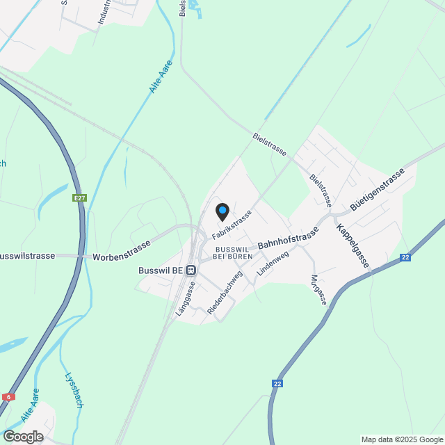 4.5-Zimmer-Neubauwohnung in Busswil - Karte