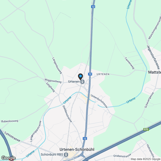 Wohnen mit Komfort & Mobilität - Attikawohnung in Schönbühl, RBS-Nähe & barrierefrei - Karte