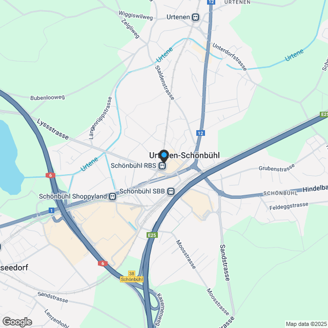 EXKLUSIV: 175M2 WOHNTRAUM AM ZENTRUMSPLATZ IN SCHÖNBÜHL - Karte