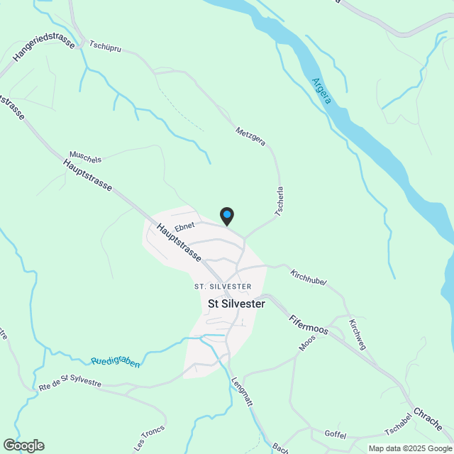 Neues Doppeleinfamilienhaus an toller Lage in St. Silvester - Karte