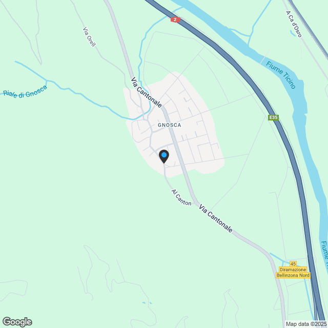 Architektonisches Juwel in Gnosca! - Karte