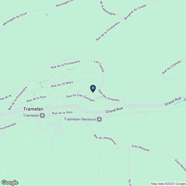 "Die Grillons" Immobilienwerbung - Karte