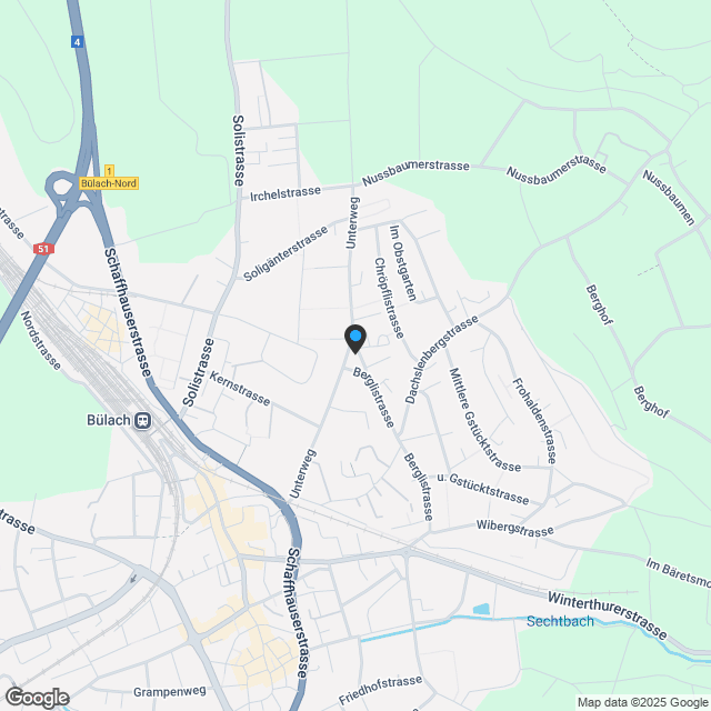 Neuwertige 3.5 Zimmer-Etagenwohnung mit eigenem Garten an zentraler Lage - Karte