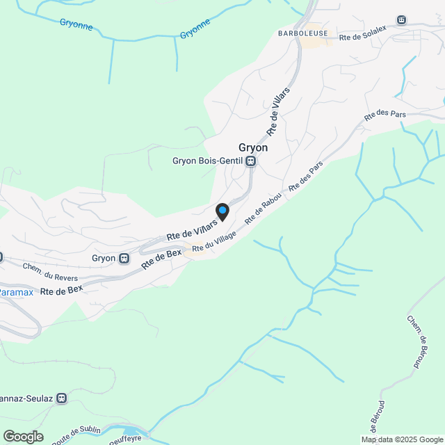 Mehere Wohnungen mit 25m2 - Gryon/Villars - Karte