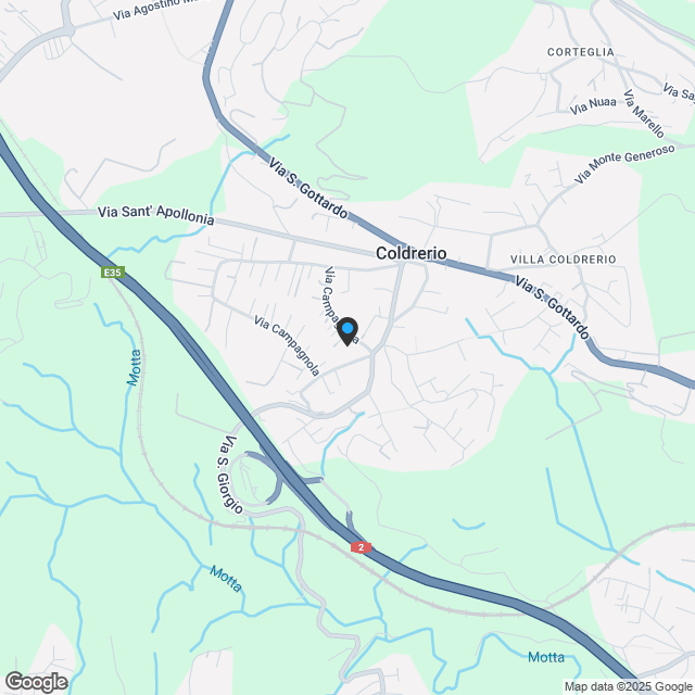 Coldrerio: Reihenhaus mit 4.5 Zimmern - Karte