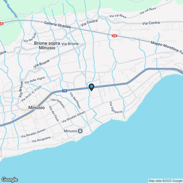 ZU VERKAUFEN IN A MINUSIO - 3.5 ZIMMERWOHNUNG IN NEUBAU - Karte