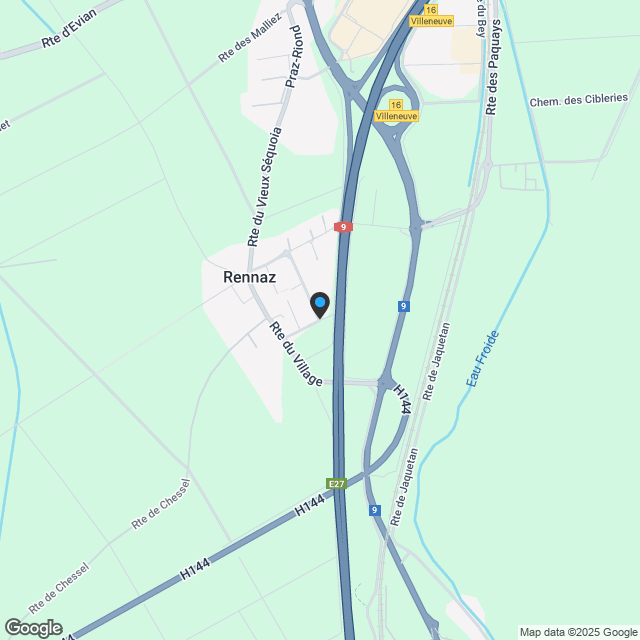 Schönes 3.5-Zimmer-Neubauapartment im 1. Stock - Karte