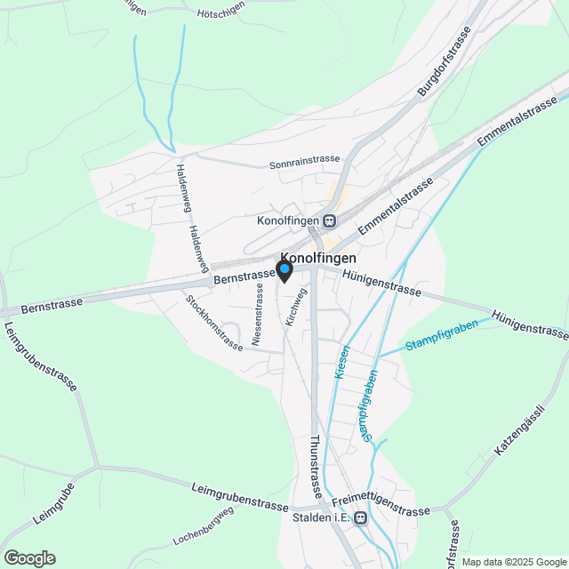 Neue barrierefreie Gartenwohnung mit zwei Sitzplätzen - Karte