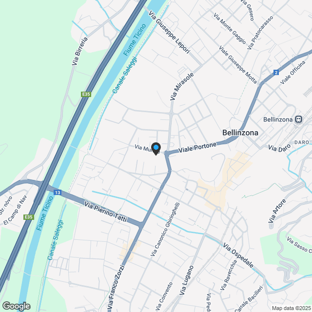 Residenza Portone 17-3.5 Zimmer - Karte