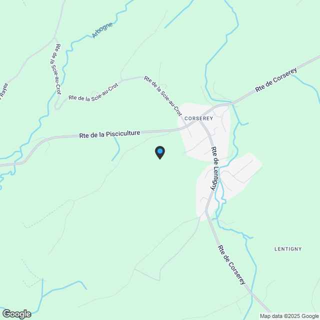 Ihr Friedhof der Ruhe in Corserey - 5.5-Zimmer-Wohnung zum Verkauf! - Karte