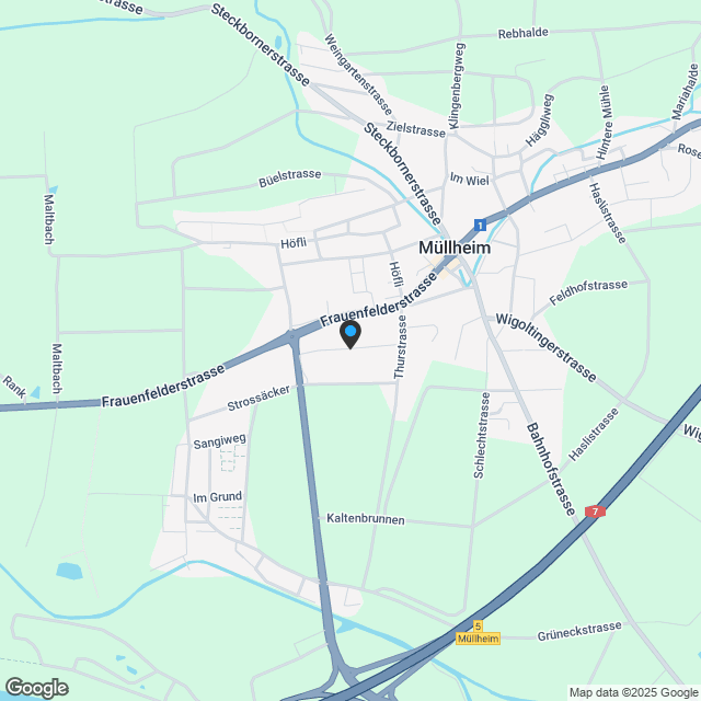 Familienwohnung im Rosengarten - Karte