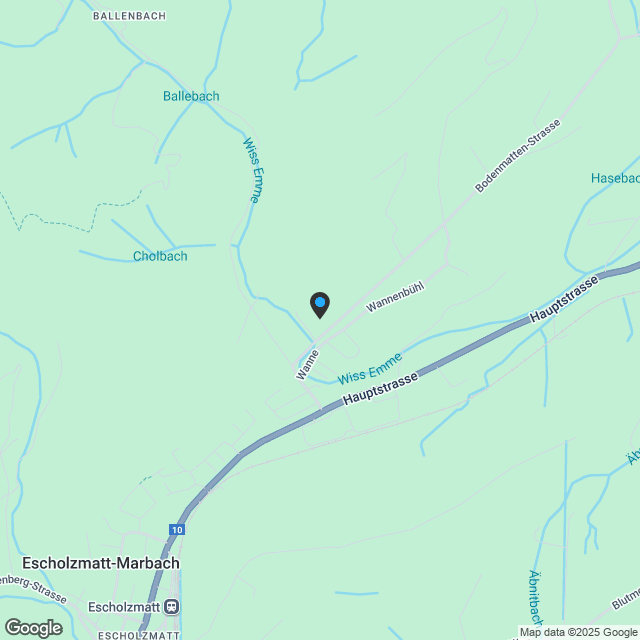 Renditeobjekt mit Potenzial in zentraler Lage von Escholzmatt - Karte