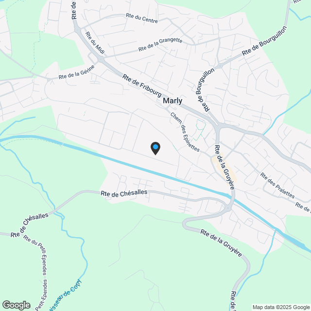 Appartement 5.5 pièces à Marly - Karte