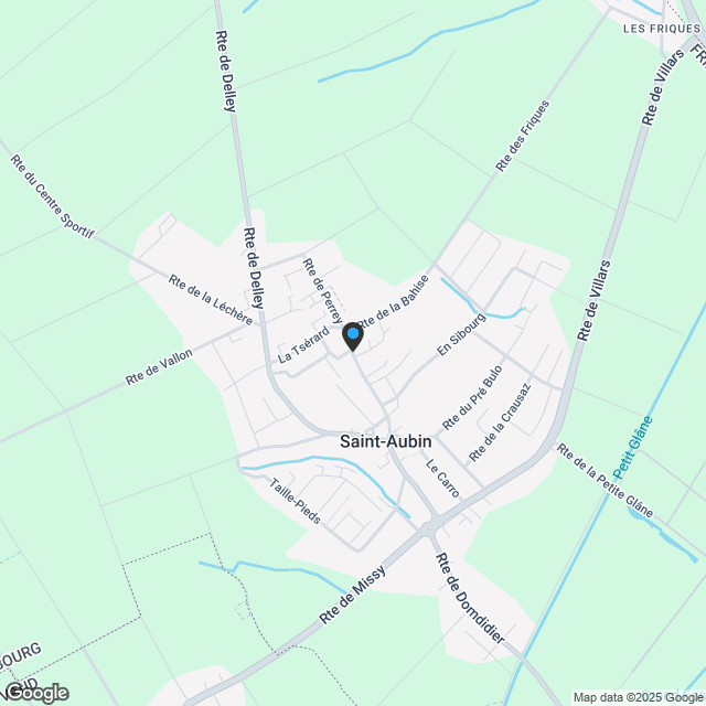 Eine schöne neue Eigentumswohnung zum Verkauf in St-Aubin, FR. - Karte