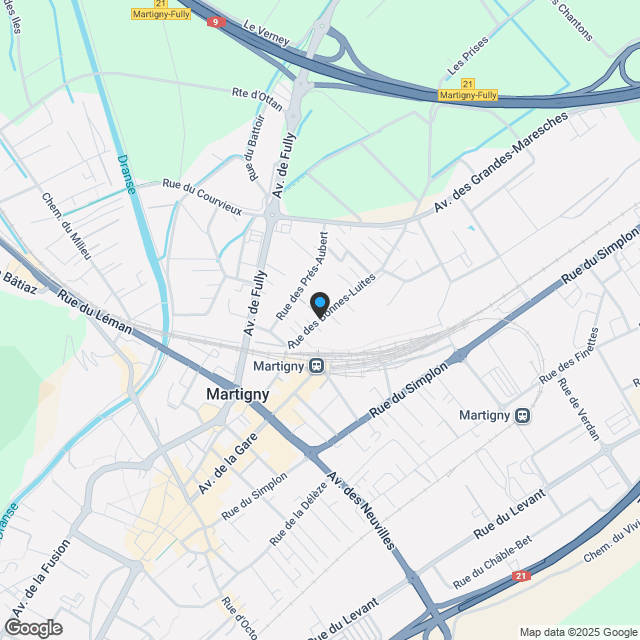 3.5 Zimmer im Erdgeschoss - Karte