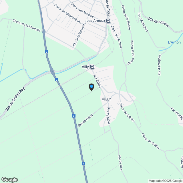 Promotion Cime de l'Est - Letzte 3,5-Zimmer-Wohnung mit Balkon und Garten in Ollon zu verkaufen - Karte