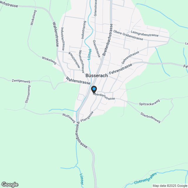 moderne 3.5-Zimmerwohnung mit eigenem Waschturm und Carport - Karte