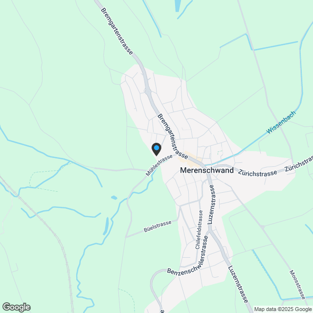 3.5-Zimmer-Musterwohnung mit Loggia / 3. Etappe der Überbauung "Wygarten" Merenschwand - Karte