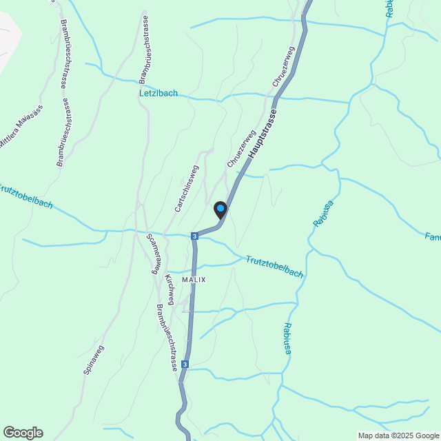 Neubauprojekt Pazonja Malix - Karte