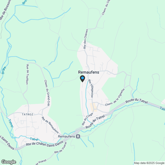 Villa contiguë 4.5 pièces à Remaufens - Karte