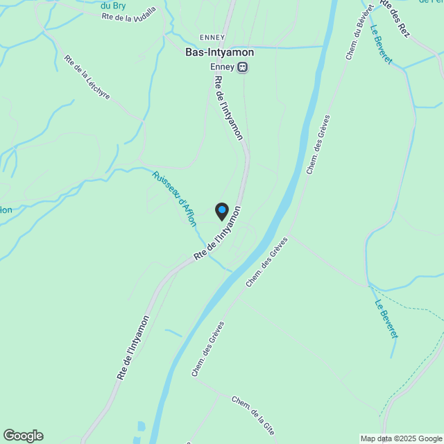 5 1/2 Zimmer Familienvillen - Enney - Karte