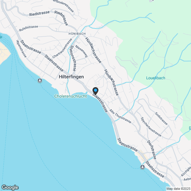 «Bächi» Hünibach - exklusiver Wohntraum an zentraler Lage - Karte