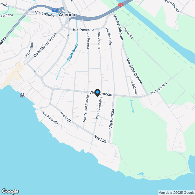 Parco Serodine, Ascona - Karte