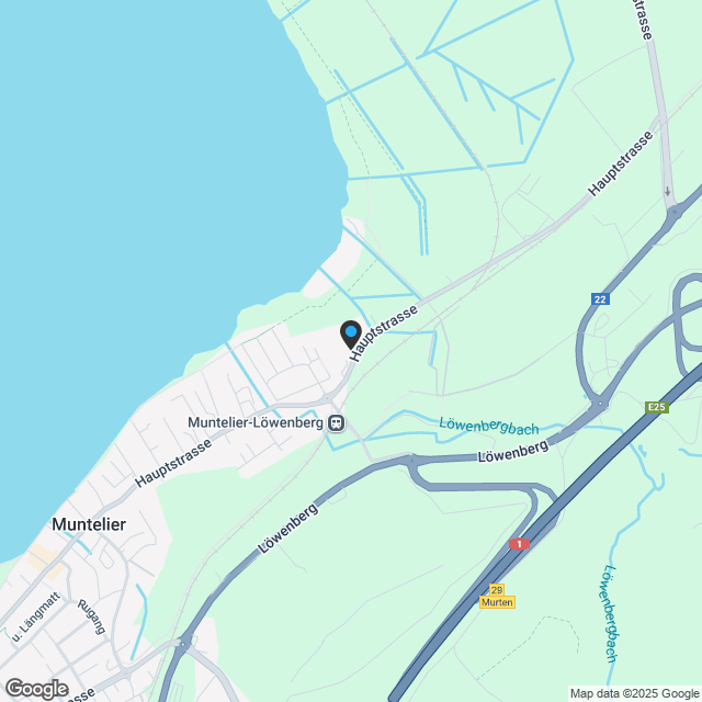 Stadt, Land, See - Muntelier - Karte