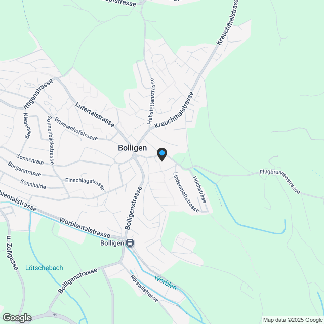 Neuwertige, lichtdurchflutete Wohnung - im Baurecht - Karte