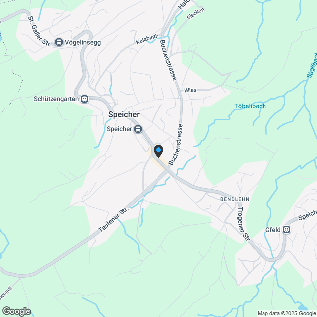 Exklusive 3.5-Zimmer-Wohnung im "Appenzellerhof" - Karte