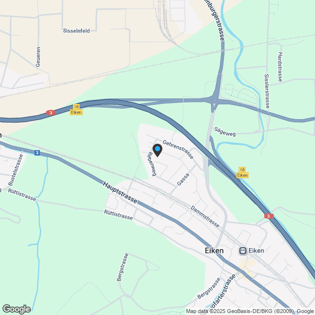 Gediegene 3.5 Zimmer-Gartenwohnung für Geniesser - Karte