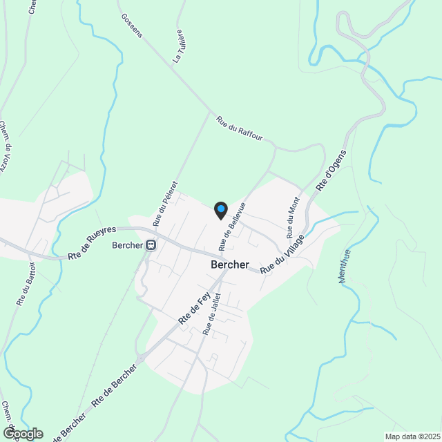 Prächtige 3,5-Zimmer-Wohnung im Erdgeschoss einer Architekten-Villa mit privatem Garten (Rasenmäher-Roboter, automatische Bewässerung) und Bahnhof LEB vor Ort. - Karte