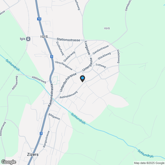 Schicke Maisonettewohnung mir grossem Garten! - Karte