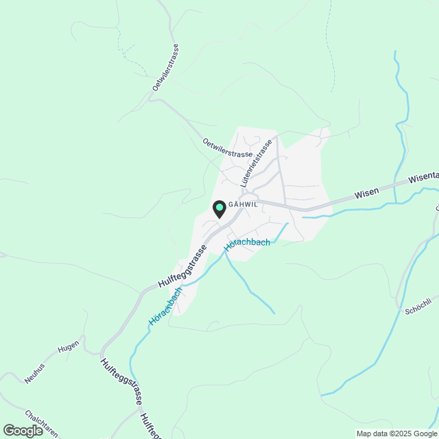 Zu vermieten per 1. Juli 2026, neues freistehendes 6½ Zi.-EFH, mit Doppelagarage, am Vorderen Rebweg 1 in 9534 Gähwil. Grosszügige Raumeinteilung mit 190 m2 Wfl. - Karte