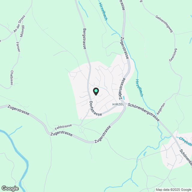 Moderne 5.5-Zimmer-Maisonette-Wohnung mit Aussicht in Hirzel - Karte