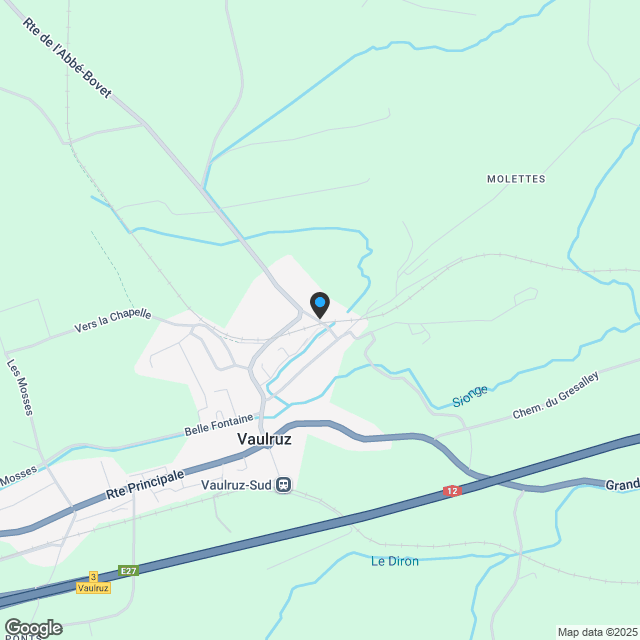 Superbe 2½ attique avec grand balcon dans nouvelle promotion - Karte