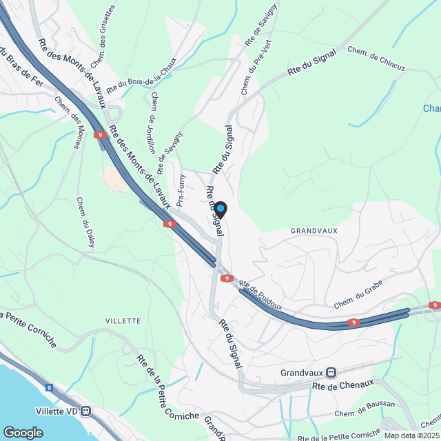 Neue Residenz mit 4 Wohnungen mit herrlichem Panorama - Karte